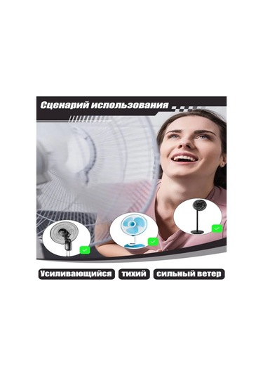 Fortunelane 5 Cephe Plastik Fan Eklentisi - Kalın Tabaka, Evrensel Uyumlu - Masaüstü, Yere, Duvar Fanları İçin - Siyah 16 İnç