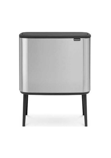 Bo Çöp Kovası Dokunmatik, Ayaklı, 36lt - Paslanmaz Çelik Paslanmaz Çelik