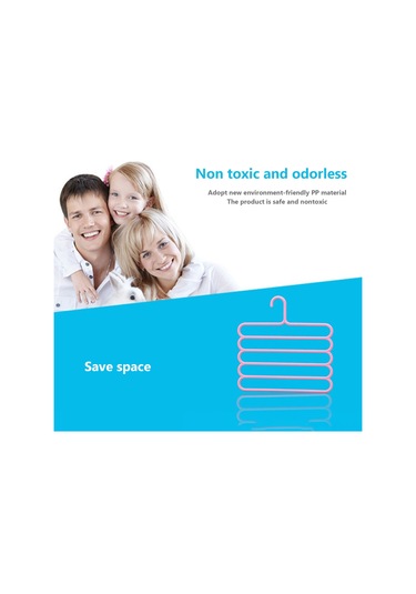 Reedark 5 Katmanlı Çok Fonksiyonlu Askı - Pantolon, Kıyafet Ve Havlular İçin Pratik Düzenleyici Diğer