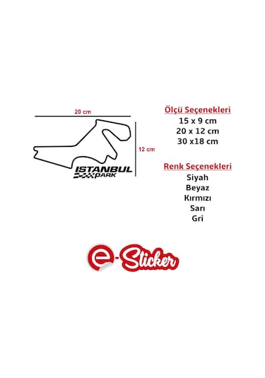 Istanbul Park Sticker Oto Sticker Araba Sticker (356340873)