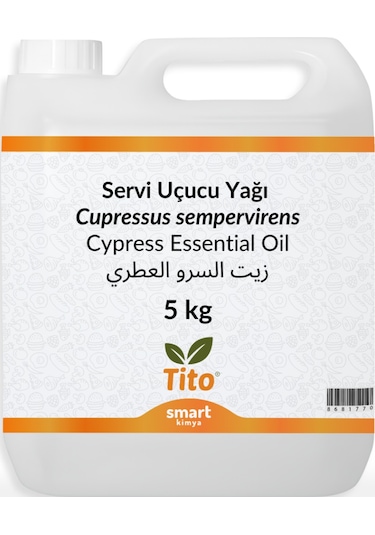 Tito Servi Uçucu Yağı Cupressus Sempervirens 5 KG