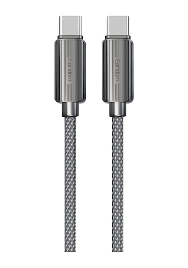 Earldom EC-188CC 1 M 60W Hasırlı Type-C To Type-C Pd Hızlı Şarj Kablosu M414