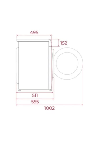 Teka WMK 40940 WH 1400 Devir 9 KG Solo Çamaşır Makinesi