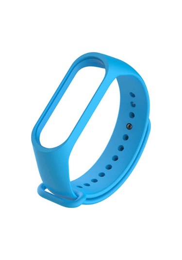 Zore Mi Band 2 İle  Silikon Kayış Mavi
