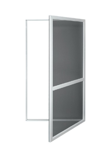 Menteşeli Beyaz Kapı Sinekliği En: 0-100cm, Boy: 0-210cm