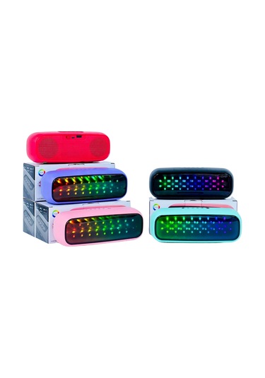 Platoon Pl-4458 Sd,usb Girişli Rgb Işıklı Bluetooth Speaker Ms-a11