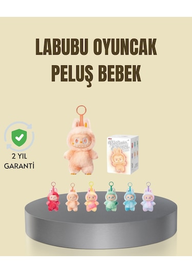 Dekoratif Labubu Peluş Figür Oyuncak Yeni Seri - Lisinya Standart