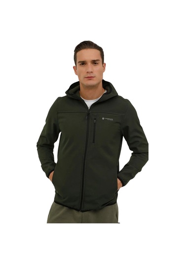 Lumberjack Basic Softshell Erkek Haki Basic Ceket Vo101398602 Haki