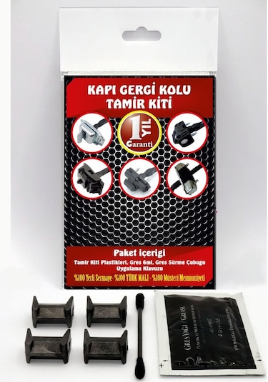 Barrer Honda Civic FC5 Kapı Gergi Kolu (Limitör) Tamir Kiti 2016-2019