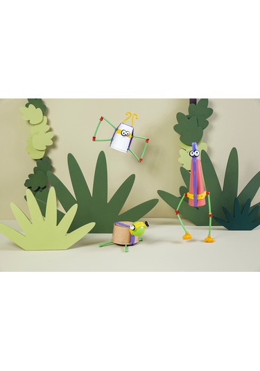 Toyi Creatures Playful Animal - Stem Seti Ve Yaratıcı Yapı Oyuncakları