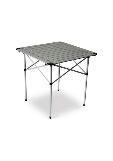 Pinguin Katlanabilir Kamp Masasi Kucuk Gri