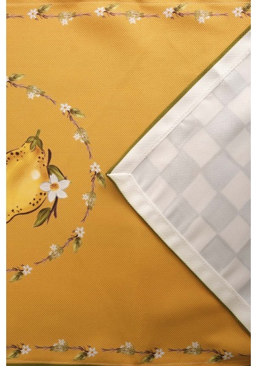 Linda Limon Desenli Runner 45x150 Cm Çok Renkli