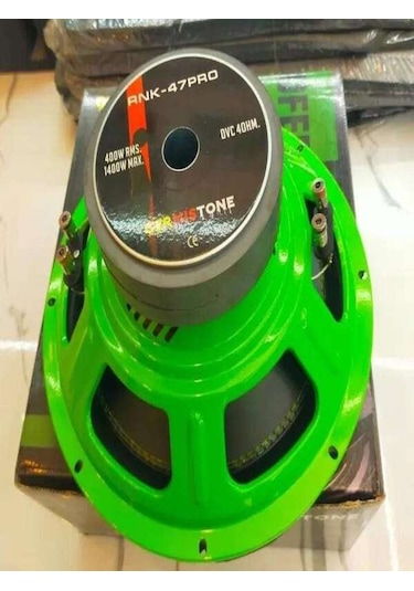 Germistone Rnk-47pro 30cm 1400w 400rms Çift Bobin Profesyonel Subwoofer