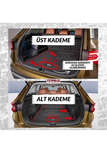 Opel Frontera Hybrit/elektrik Ferrous Üst Kademe İçin 3d Bagaj Havuzu 2025 Ve Üstü