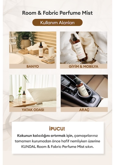 Kundal Room & Fabric Perfume Mist White Musk Musk