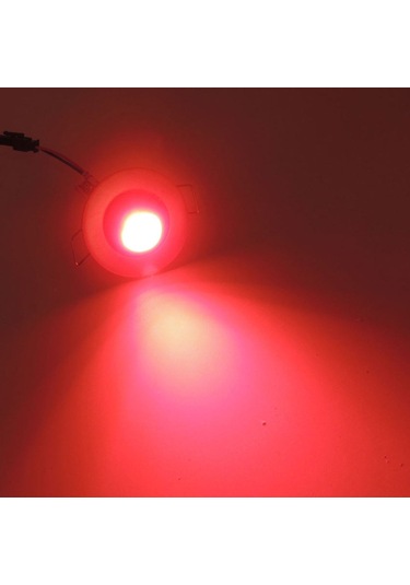 Manda Gözü Saten Krom Sıva Altı Spot Cob Led Armatür 3W Krom