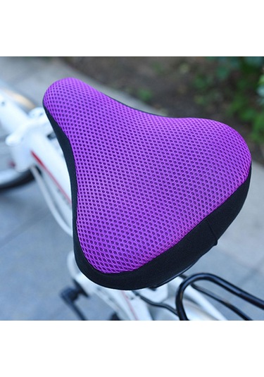 Suntek Bisiklet Selesi Kılıfı Yumuşak Koruyucu Kapak Mor