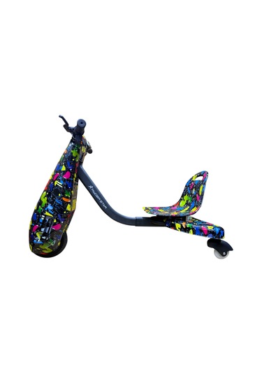 Ryder Star Drift Car Elektrikli Kaykay Dirift Kar Bluetoothlu RS-R1 Colors Numbers Grafiti
