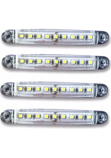 Opel Omega Beyaz Tavan Basamak Parmak Led 4 Adet