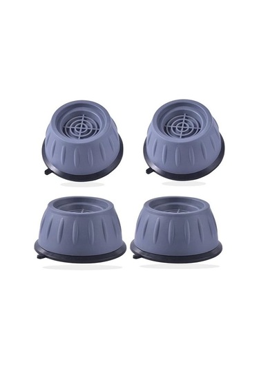 Çamaşır Makinesi Titreşim Önleyici Kaydırmaz Vantuzlu Stoper Set 4172 Çok Renkli