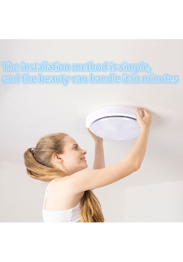 Tenfowee Güneş Enerjili 65w Led Tavan Lambası - 60 Işık Diyotlu, Ip66 Su Geçirmez, Uzaktan Kumandalı Beyaz