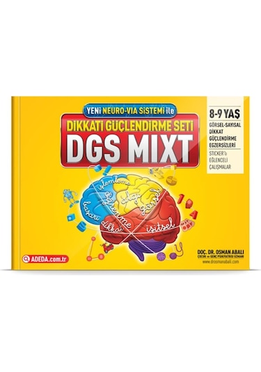 Adeda Dikkati Güçlendirme Seti Mixt 8-9  Yaş