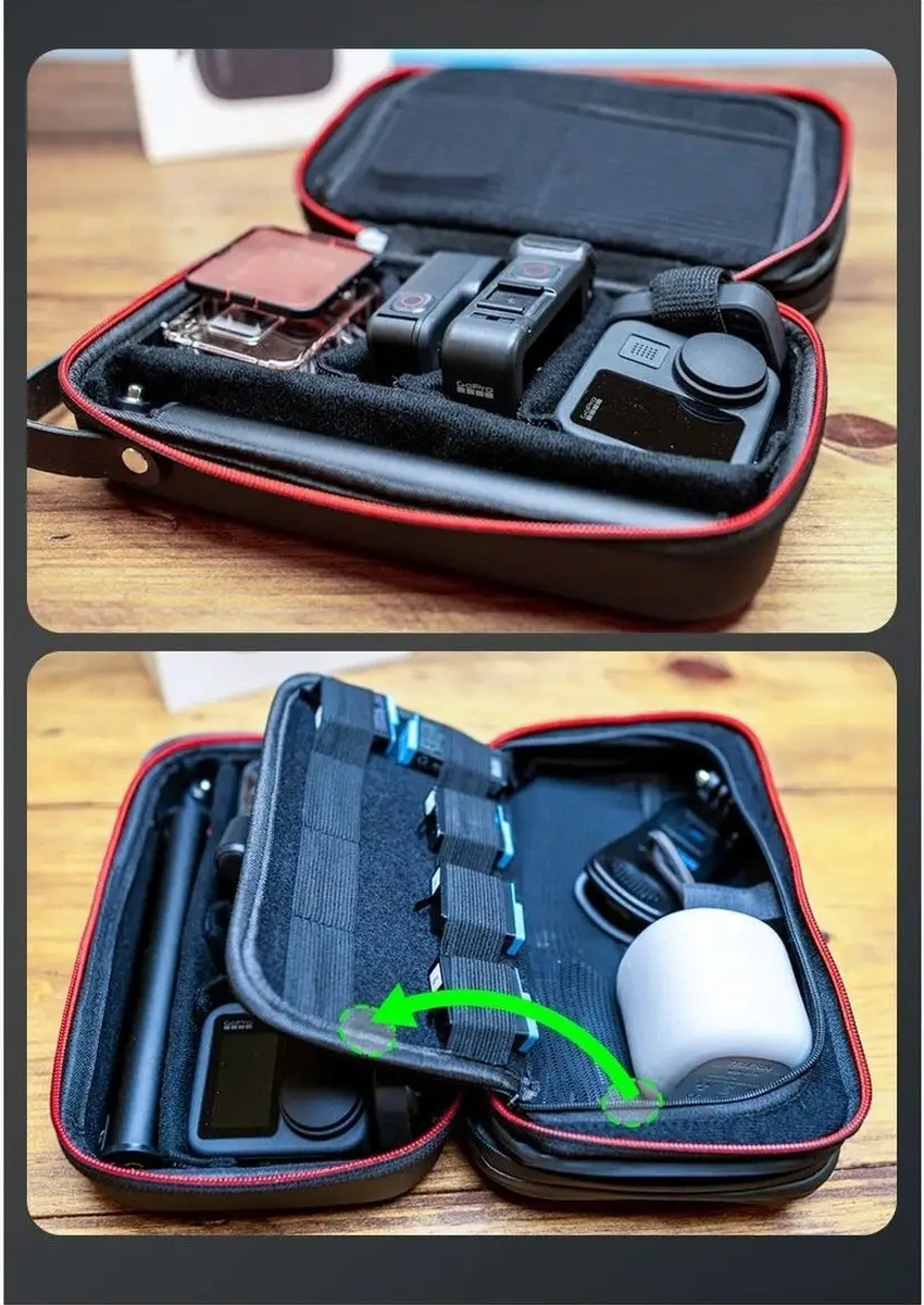 Telesin Gopro, Sjcam, Eken, Digma İçin Çanta / Koruyucu Kasa 145621977