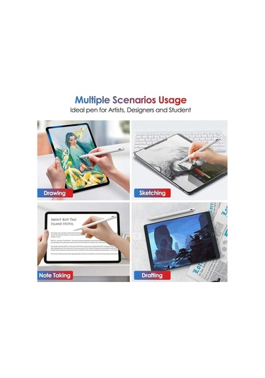 Dokunmatik Kalem İpad Uyumlu Pencil 1 2 Gen Stylus Kalem Pencil 2018-2023 Pro Uyumlu Air Mini İpad Uyumlu Aksesuarları