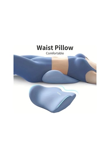 Elmpaly Grey Bel Yastığı: Sırt Ve Bel Ağrısı İçin Taşınabilir Ortopedik Yastık Gri