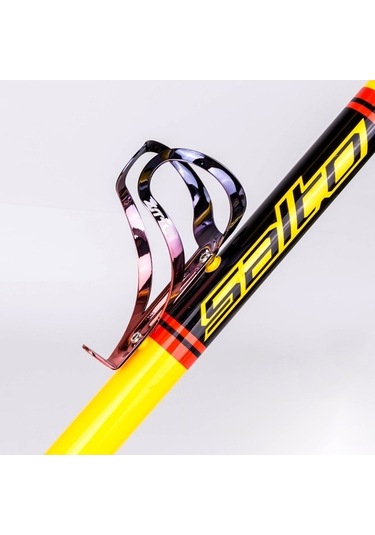 Dancemonkey Ztto Sszkdshj Alüminyum Alaşımlı Bisiklet Su Şişesi Kafesi Mtb Bisiklet Şişe Montaj Braketi - Mavi + Altın, Güçlü Montaj Braketi Acid Yeşili