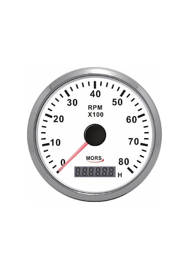 Devir Göstergesi 8000 Rpm Beyaz