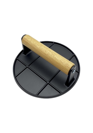 Youtek Alüminyum Çelik Burger Hamur Presi - Uniform Büyüklük Ve Şekil İçin Mutfak Aleti Gümüş Renk Kutulu Diğer