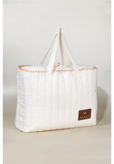 Elart Palermo Comfort Uyku Seti Çift Kişilik 3 Parça 220x240 Cm Krem Krem