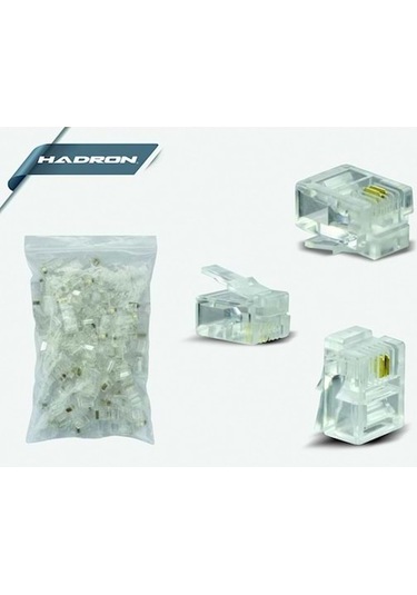 Rj45 Jack 100'Lü Paket Hadron Hd4100 Hdx5007