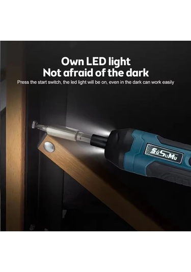 Siyah Yeşil 1 Takım 20in 1 Mini Elektrikli Tornavida Seti Usb Şarj Edilebilir 1300mah Ayarlama Güç Matkap Çok Fonksiyonlu Sökme Tork Tamir Araçları Kiti