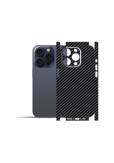 Apple Uyumlu iPhone  15 Pro Max Arka Ve Yan Ipg Sticker