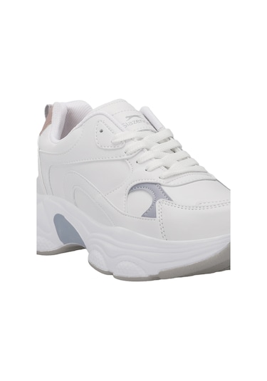 Slazenger ZUSA Kadın Koşu &amp; Yürüyüş Ayakkabı Beyaz / Pembe