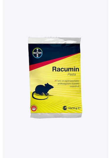 Racumin Fare ve Sıçan İlacı Pasta 10 x 10 CM