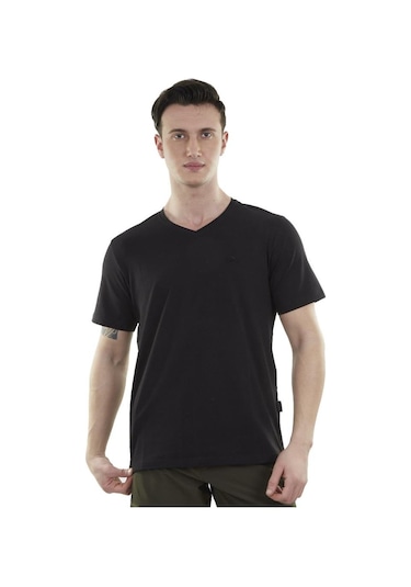 Alpinist Vortex Erkek T Shirt Siyah L 600615