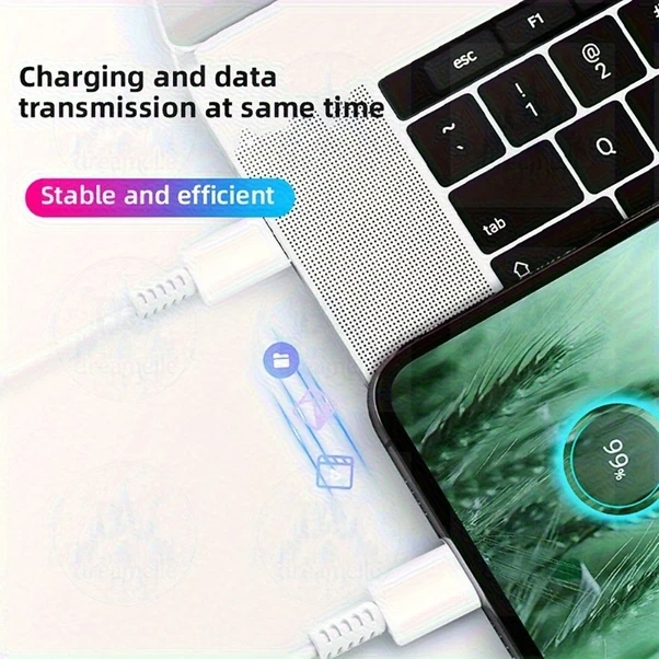 Hightower 45w Pd Hızlı Şarj Usb-c Kablosu 100cm Beyaz Seri Note 20/10/5 Uyumlu Yüksek Hız Veri Aktarımı