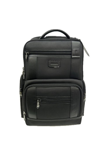 Pierre Cardin 01pc00301 Deluxe Laptop Sırt Çantası Siyah Siyah