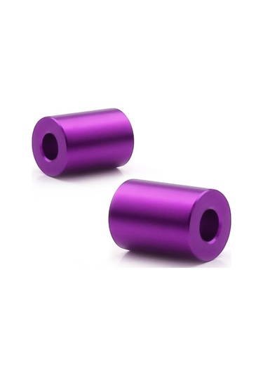 Cbtx 4 Adet Araba Modifiye İzolasyon Sütunu Motor Kapağı Tıkanmış Vidalı Motor Türbini Havalandırma Contası Vida Yıkayıcı Mor