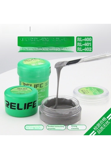 Qingmipy 20g Rl-400 Kurumsal Kalite Kurutma Gerektirmeyen Kurşunsuz Bga Tamiri İçin 183 C Sıcaklıkta Solder Paste