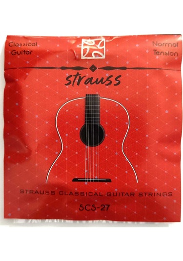 Strauss SCS-27 Klasik Gitar Teli Takım Normal Tension