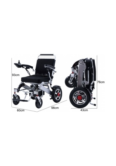 Hafif Akülü Tekerlekli Sandalye M&s105