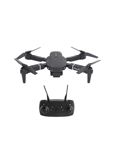 Geeroyoo E88 Çift Kamera 4k Fpv Dron: Katlanabilir Dört Eksenli Uçak, Yükseklik Sabitleme, Yörünge Uçuş Ve Hd Görüntü Aktarımı Oyuncağı