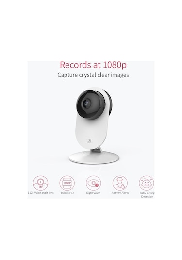 Qf Yı 1080p Home Camera Wireless Ip Security Surveillance System