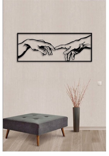 Creation of Adam - Metal Tablo