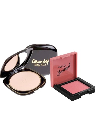 Catherine Arley Pudra No 6 + Pastel Cream Blush - Krem Allık 41