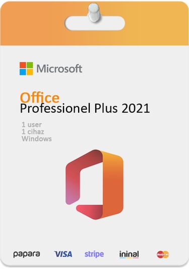 Mıcrosoft Office 2021 Professional Plus Lisans  Anahtarı